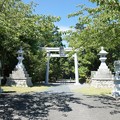 池宮神社と桜ヶ池