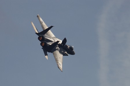 F-15J 逆光