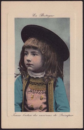 french antique postcard
