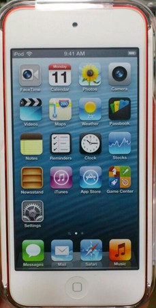 ipod touch5 redちゃん