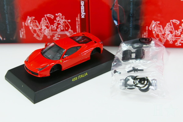 Kyosho 1 64 Ferrari 458 Italia Black Minicar Collection 8 Neo 2012 Japan